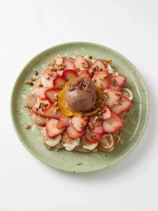 Bubble Waffle Dulce Delirio