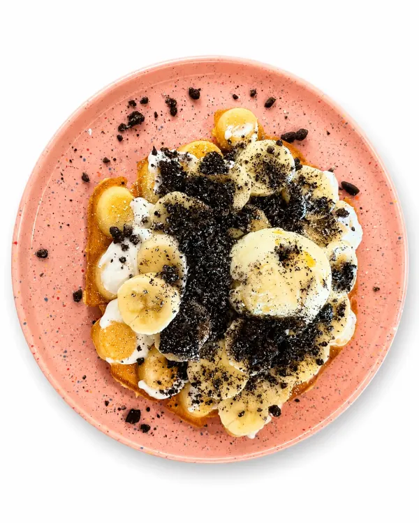 Bubble Waffle Chocobanana
